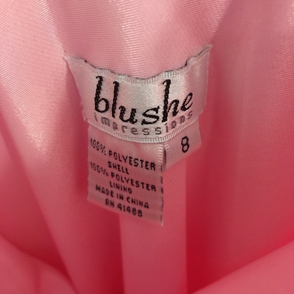 BEAUTIFUL pink evening gown *excellent condition* - Picture 6 of 7